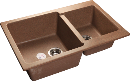 Кухонная мойка GranFest Practik 780K, P-780K терракот